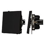 Механизм звонкового выключателя SWT-TENDO-MKR1-SFPL-BK (230V, 10A) (Arlight, Матовый черный)