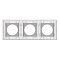 Рамка стеклянная FRM-GLARE-GC-3-WH (Arlight, -)