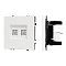 Механизм сдвоенной компьютерной розетки SCT-NOBE-MPC2-SFPL-WH (RJ-45, CAT6) (Arlight, Белый кварц)