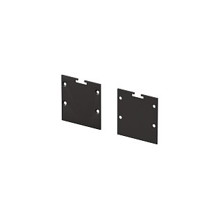 Комплект заглушек (для профиля 35x35) 2 шт., ALM-3535BT-B-EC 642038