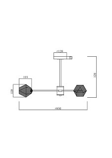Люстра FR5328CL-08B Флористический / Floristic G9x8