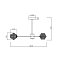 Люстра FR5328CL-08B Флористический / Floristic G9x8