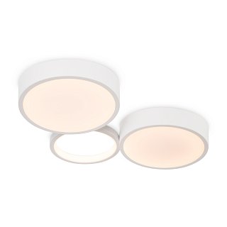 Потолочный светильник FR6080CL-L76W Молекула / Molecule 56 Вт LED с пультом ДУ