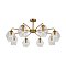 Люстра FR5177PL-08BS Измерение / Dimension E14x8