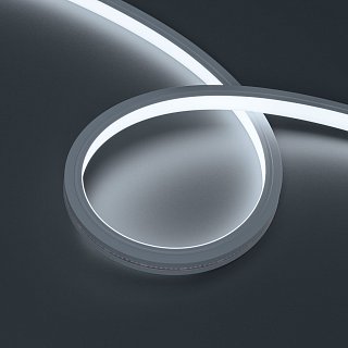 Лента герметичная MOONLIGHT-TOP-X320-13x12mm 24V White6000 (5 W/m, IP67, sauna, 15m, wire x2) (Arlight, Вывод вниз, 3 года)