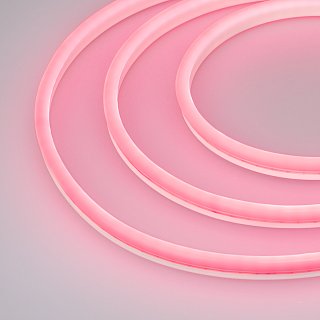 Образец Гибкий неон GALAXY-1608-5000CFS-2835-100 12V Pink 0.5M (16x8mm, 12W, IP67) (Arlight, 12 Вт/м, IP67)