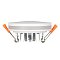 Светодиодная панель LTD-85SOL-5W Warm White (Arlight, IP44 Пластик, 3 года)
