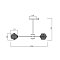 Люстра FR5328CL-06B Флористический / Floristic G9x6