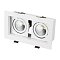 Светильник CL-KARDAN-S180x102-2x9W White (WH, 38 deg) (Arlight, IP20 Металл, 3 года)
