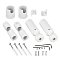 Крепление ARL-WAVE-1815-S-2-ENDCAP White (Arlight, Металл)