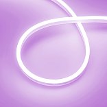 Лента герметичная AURORA-PS-A120-12x6mm 24V Purple (10 W/m, IP65, 2835, 5m) (Arlight, Силикон, 2 года)