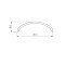 Экран ARH-KANT-H16-2000 Round Opal-PM (Arlight, Пластик)