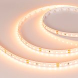 Светодиодная лента RT-A120-8mm 24V Warm2400 (9.6 W/m, IP20, 2835, 5m) (Arlight, Открытый)