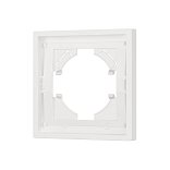Рамка пластиковая FRM-TENDO-SFPL-1-WH (Arlight, Матовый белый)