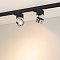 Светильник SP-PLURIO-TRACK-4TR-R77-9W Warm3000 (BK-CHR, 36 deg, 230V) (Arlight, IP20 Металл, 3 года)