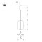 Светильник SP-SETA-HANG-L410х300-7W Warm2700 (WH, 320 deg, 230V) (Arlight, IP20 Натуральный шелк, 3 года)