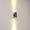 Светильник LGD-RAY-WALL-TWIN-R46-2x3W Warm3000 (GR, 24 deg, 230V) (Arlight, IP65 Металл, 3 года)