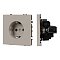 Механизм электрической розетки SCT-NOBE-MEU1-SFPL-CA (230V, 16A) (Arlight, Кашемир)