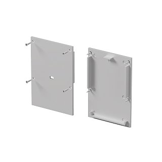 Комплект заглушек (для профиля ALM-5070-S-2M) 2 шт., ALM-5070-S-EC