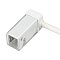 Коннектор питания ARL-MOONLIGHT-1712-CON-POWER-LR-WH (Arlight, Пластик)