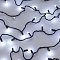 Светодиодная гирлянда ARD-STRING-CLASSIC-10000-BLACK-100LED-MILK-FLASH White (230V, 7W) (Ardecoled, IP65, 1 год)