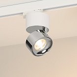 Светильник SP-PLURIO-TRACK-4TR-R77-9W Warm3000 (WH-CHR, 36 deg, 230V) (Arlight, IP20 Металл, 3 года)