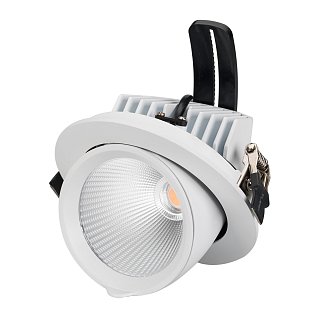 Светильник LTD-EXPLORER-R130-20W Day5000 (WH, 38 deg) (Arlight, IP20 Металл, 3 года)