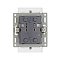 Механизм электрической розетки SCT-MEUD-PL-WH (250V, 16A) (Arlight, -)