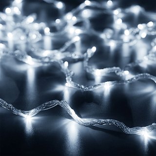 Светодиодная гирлянда ARD-STRING-HOME-10000-CLEAR-99LED-RUN WHITE (230V, 10.5W) (Ardecoled, IP20, 1 год)