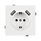 Механизм розетки с USB зарядкой SCT-TENDO-MUAA-SFPL-WH (230V, 16A) (Arlight, Матовый белый)