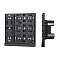 INTELLIGENT ARLIGHT Механизм панели KNX-303-22-IN Black (Bus) (IARL, IP20 Пластик, 2 года)