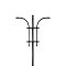 Кронштейн OXOR-SB3-2 BLACK (Arlight, Сталь)