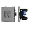 Механизм компьютерной розетки двойной SCT-TENDO-MPC2-PL-GR (RJ-45, CAT6) (Arlight, Графитовый)