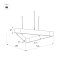 Светильник ALT-LINEAIR-TRIANGLE-FLAT-UPDOWN-DIM-785-85W Day4000 (BK, 100 deg, 230V) (Arlight, IP20 Металл, 3 года)