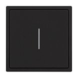 Механизм звонкового выключателя LED SWT-NOBE-MKR1-SFPL-L-BK (230V, 10A) (Arlight, Черный оникс)