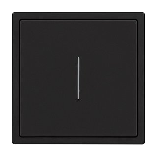 Механизм звонкового выключателя LED SWT-NOBE-MKR1-SFPL-L-BK (230V, 10A) (Arlight, Черный оникс)
