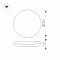 Светильник CL-FRISBEE-MOTION-R300-18W Warm3000 (WH, 180 deg, 230V) (Arlight, IP54 Пластик, 3 года)