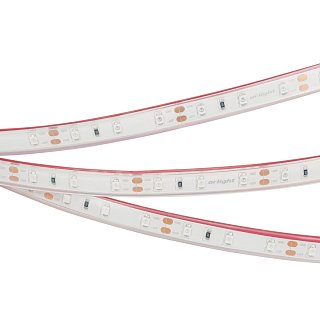 Светодиодная лента RTW 2-5000PGS 12V Green (3528, 300 LED, LUX) (Arlight, 4.8 Вт/м, IP67)