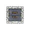 Механизм выключателя одноклавишный перекрёстный SWT-MKX1-PL-WH (250V, 16A) (Arlight, -)