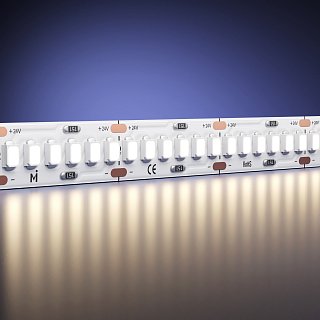 Светодиодная лента Ультра 24В 2835 19,2Вт/м 3000K 5м IP 20 201215