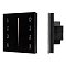 Панель SMART-P34-DIM-IN Black (230V, 0-10V, Sens, 2.4G) (Arlight, IP20 Пластик, 5 лет)
