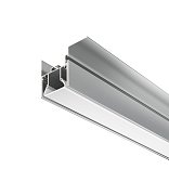 Алюминиевый профиль для натяжного потолка 35x52 (Серебро, 2 м), ALM012S-2M