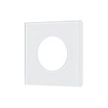 Рамка стеклянная FRM-GLARE-GC-1-WH (Arlight, -)