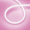 Лента герметичная AURORA-PS-A120-12x6mm 24V Pink (10 W/m, IP65, 2835, 5m) (Arlight, Силикон, 2 года)