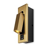Настенный светильник (бра) FR5347WL-L3BR Шон / Shon 3 Вт LED
