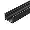 Профиль с экраном SL-LINE-4932-2500 BLACK+OPAL (Arlight, Алюминий)