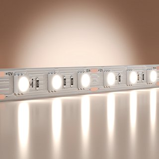 Светодиодная лента Базовая 12В 5050 14,4Вт/м 6000K 5м IP 20 201185