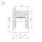 Профиль ARH-FLOOR27-H28-2000 ANOD (Arlight, Металл)