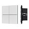 INTELLIGENT ARLIGHT Кнопочная панель KNX-304-23-IN White (BUS, Frameless) (IARL, IP20 Металл, 2 года)