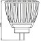 Светодиодная лампа MR11 4W30W-12V Warm White (Arlight, MR11)